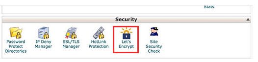how to add lets encrypt certificate in Siteground