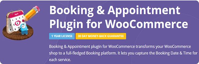 Booking & Appointment Plugin for WooCommerce