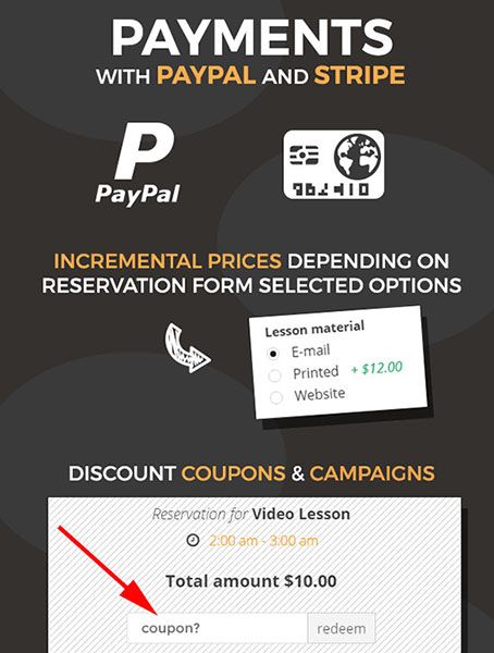 WordPress booking system plugin