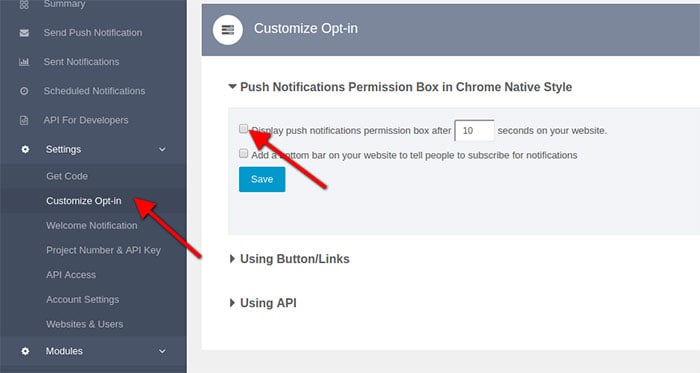push notification wordpress pushcrew review