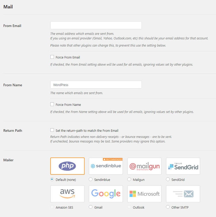 wordpress contact form not working fix