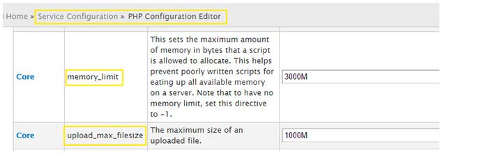 Increasing upload_max_filesize in htaccess