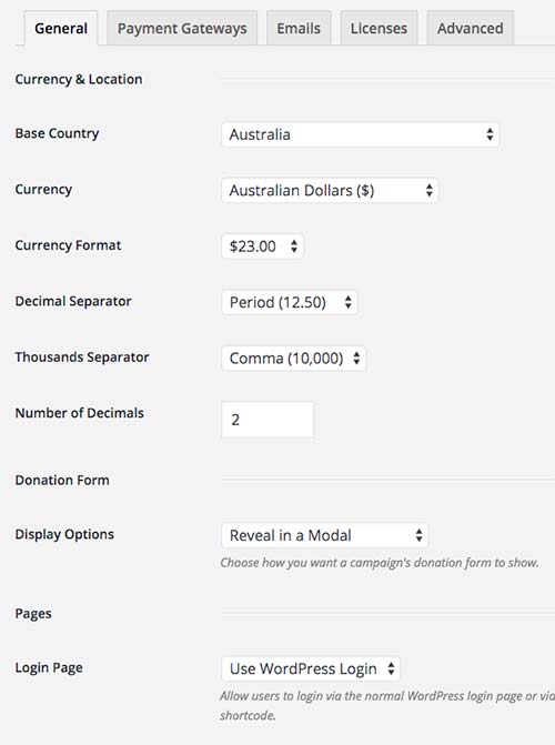 fundraising wordpress plugin free
