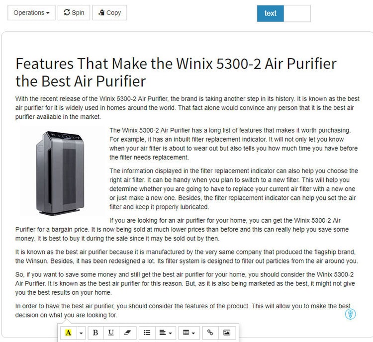 article forge test