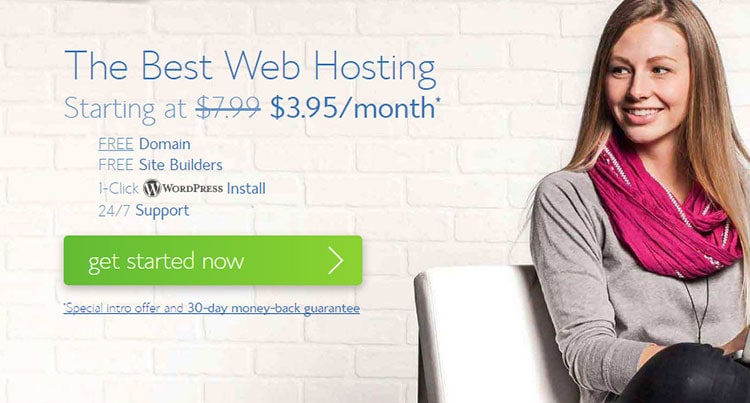 bluehost WordPress hosting features