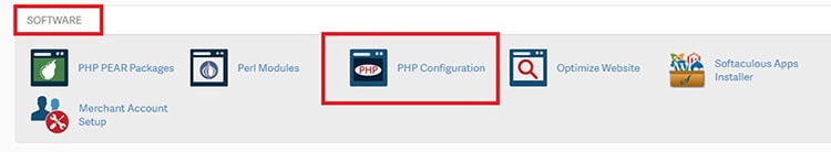 upgrading php version in WordPress cpanel inmotion