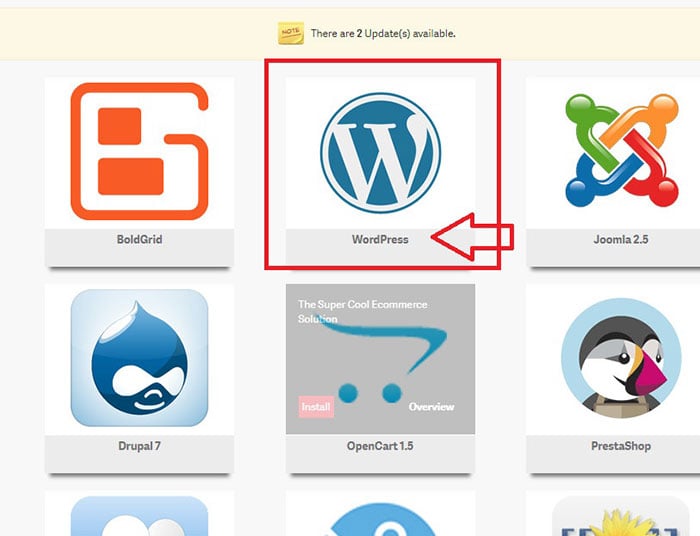 wordpress subdomain install