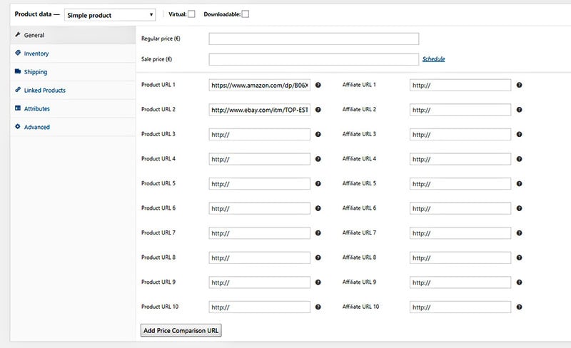 affiliate price comparison plugin
