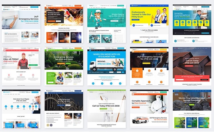 Multipurpose Home Services WordPress Theme johnnygo