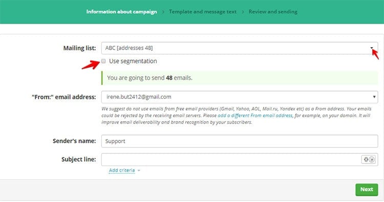 sendpulse vs mailchimp