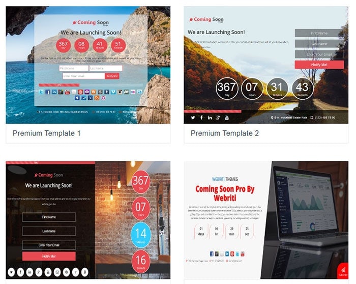 wordpress coming soon landing page plugin