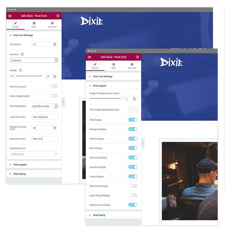 dixie builder setting