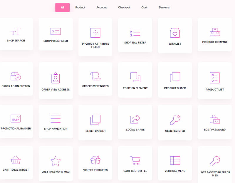 Shop Ready WooCommerce shop builder plugin.