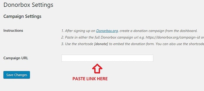 donorbox features