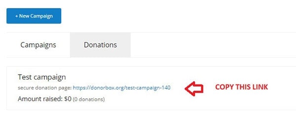 donorbox integration wordpress