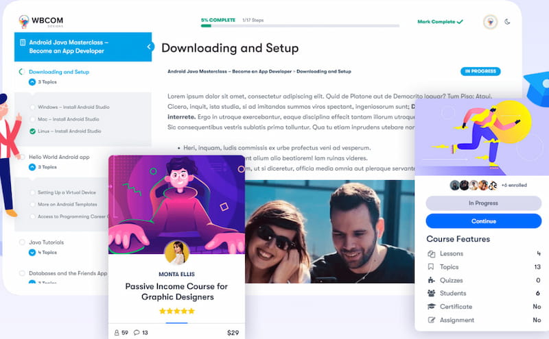 LearnMate LearnDash WordPress theme.