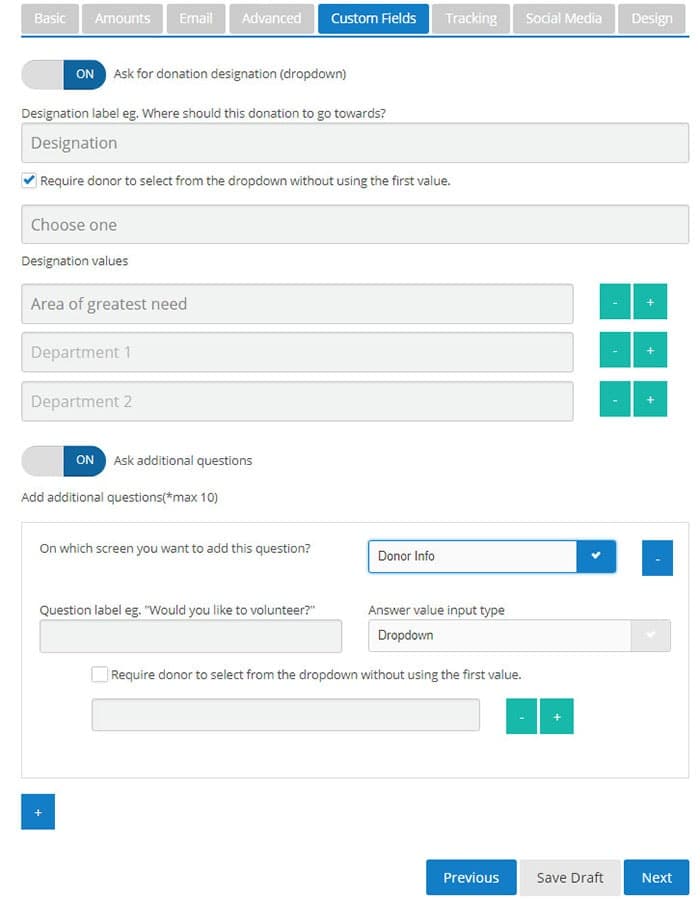 wordpress donate button plugin