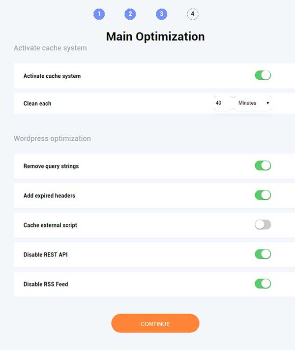 wordpress database speed test