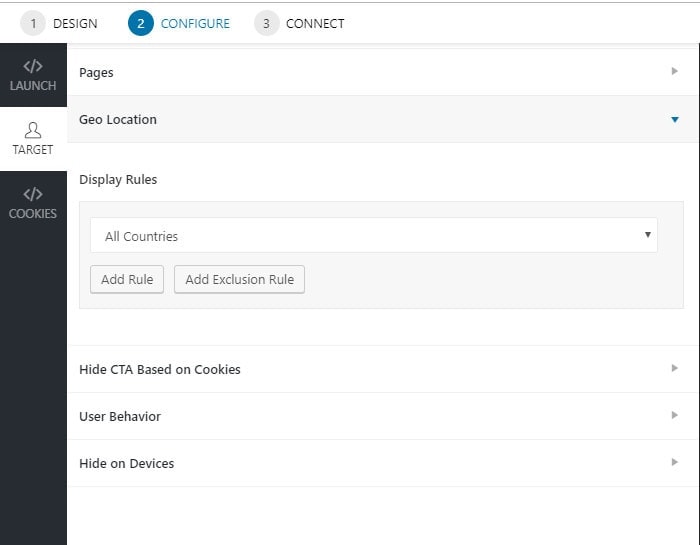 convert pro behaviour rules
