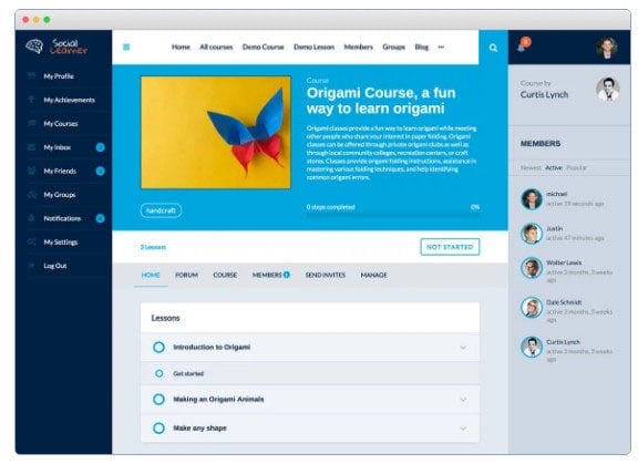 participate in courses