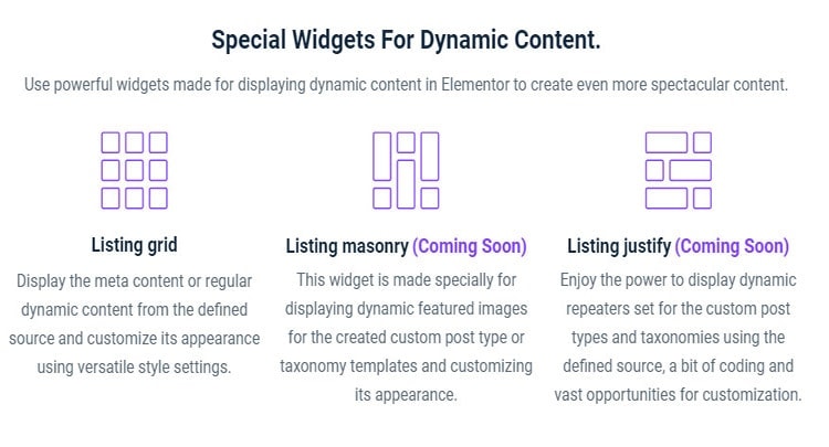 dynamic content elementor