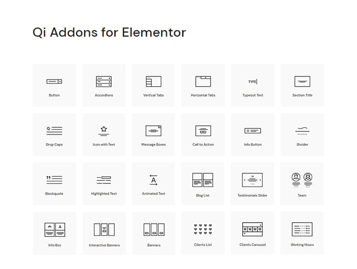 Qi Addons for Elementor review.