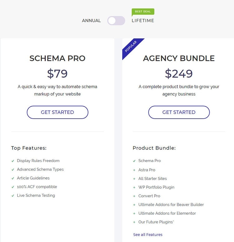schema pro pricing