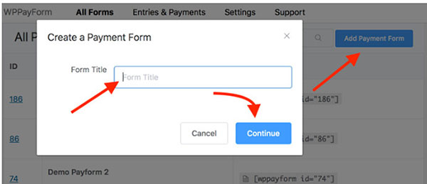 payment gateway in WordPress