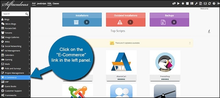 ecommerce options in hosting