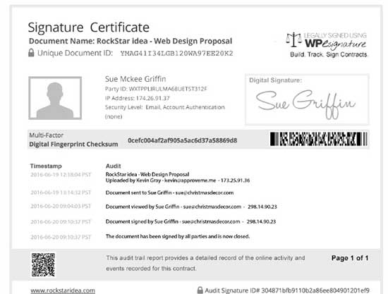 legally binding wordpress signature plugin