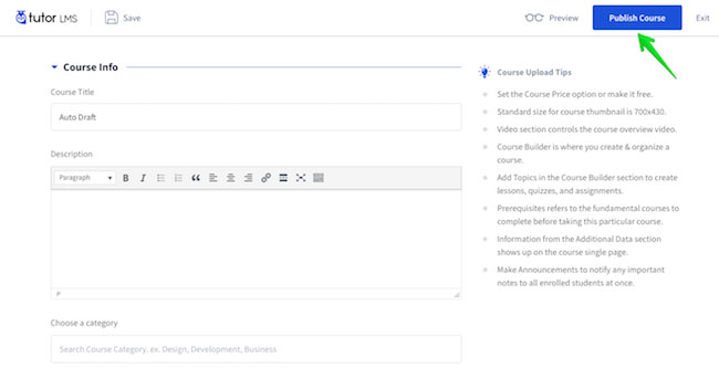 Smart Frontend Course Builder