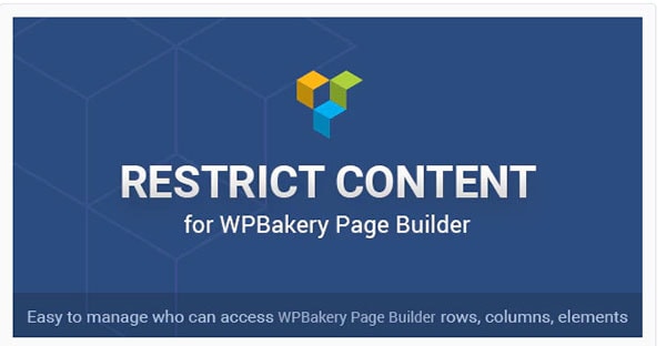 restrict content wpbakery