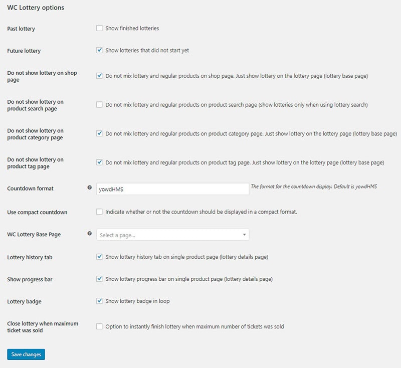 wordpress lottery game plugin