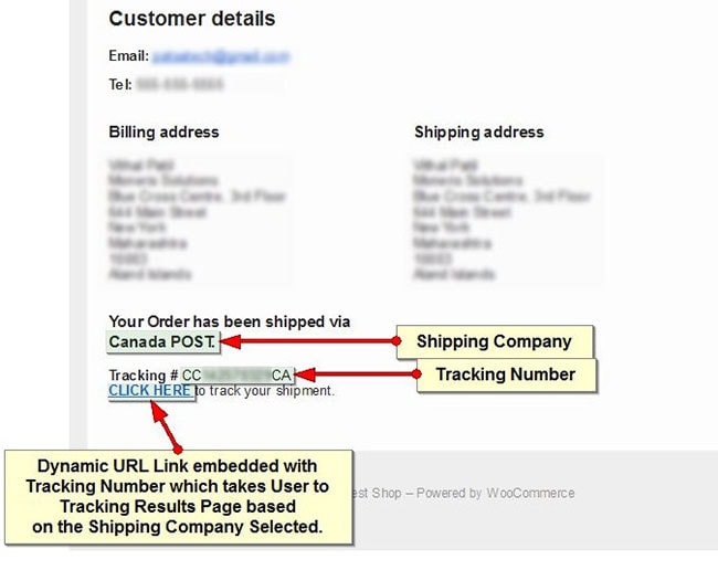 Shipping Details Plugin for WooCommerce