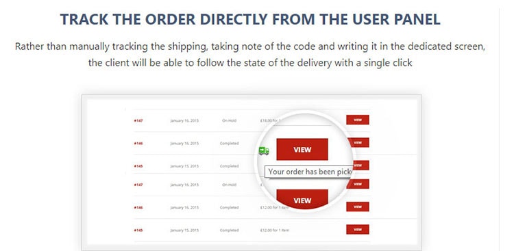 YITH WooCommerce Order Tracking