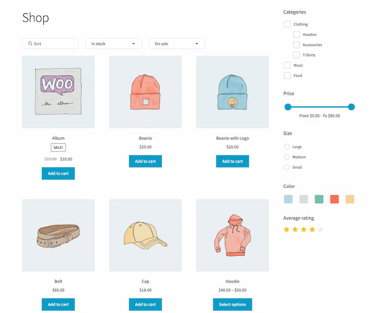 Barn2 WooCommerce Product Filters plugin.