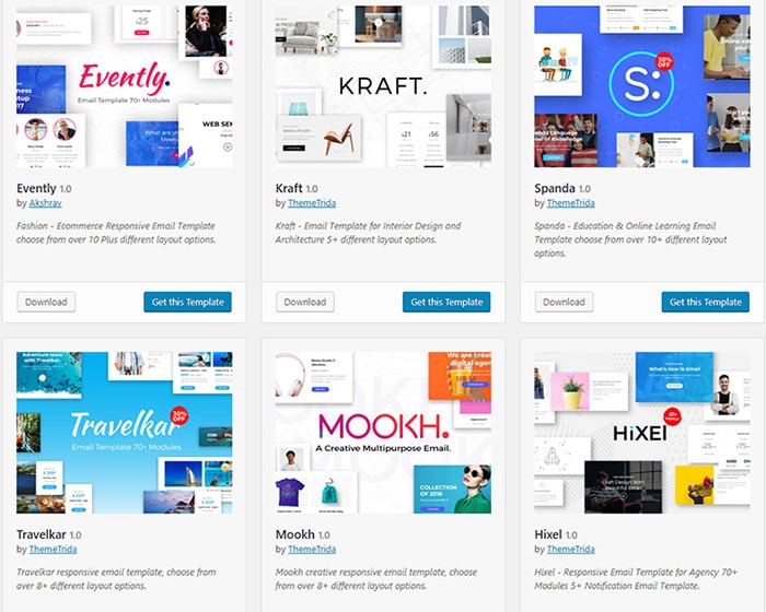 mailster premium templates
