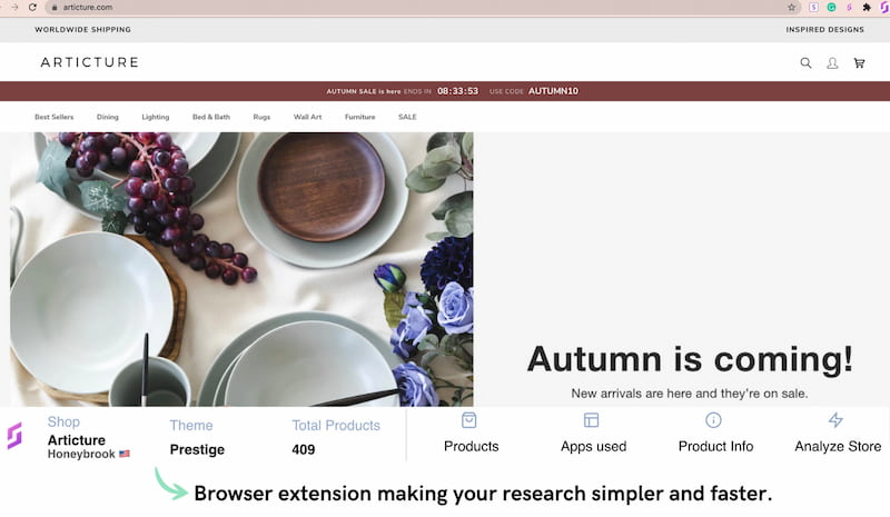 SaleSource browser extension.