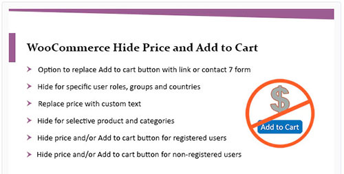 woocommerce hide price until login