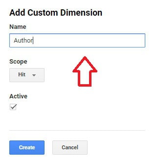 how to track site authors analytics