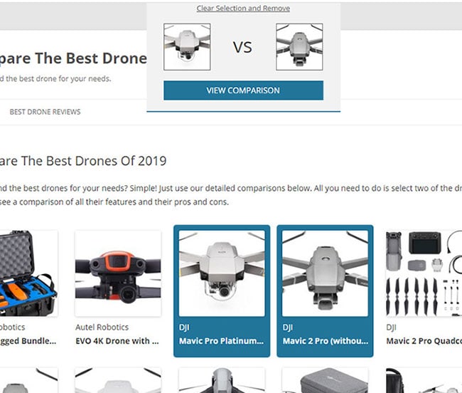 wp robot comparison page creator