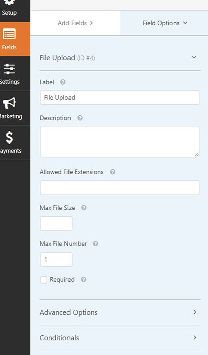 wordpress form file upload plugin
