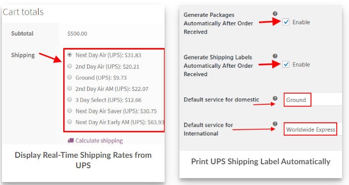 best WooCommerce UPS Shipping Plugin with Print Label