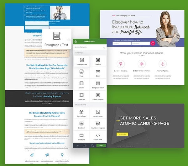 thrive architect vs thrive theme builder