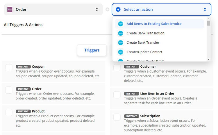 zapier woocommerce xero integration setup