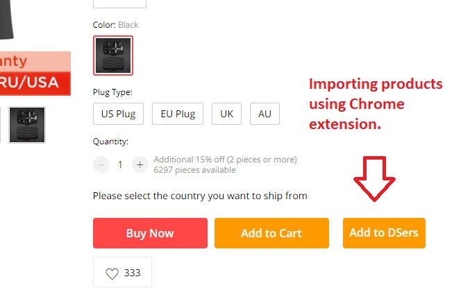 DSers Chrome extension review.