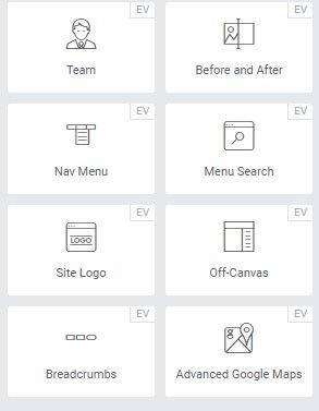 Eversor pro Elementor widgets.