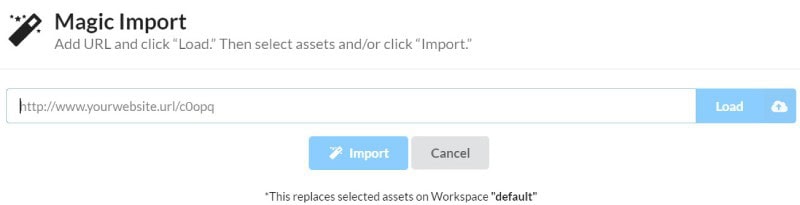 RelayThat magic import tool.