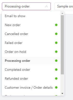 YayMail available templates.