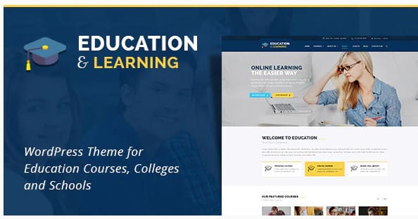 EducationWP theme for high school.